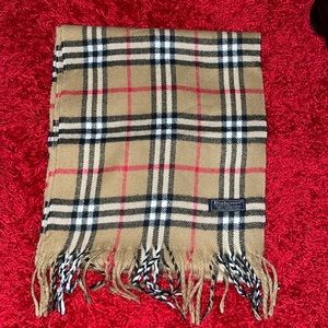 Authentic Burberry scarf